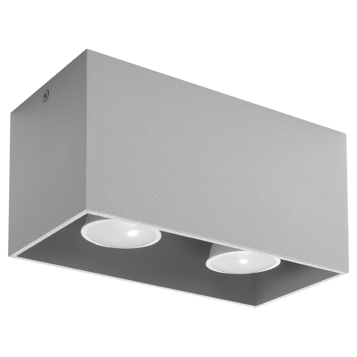 Lampa sufitowa QUAD MAXI szary 2xGU10