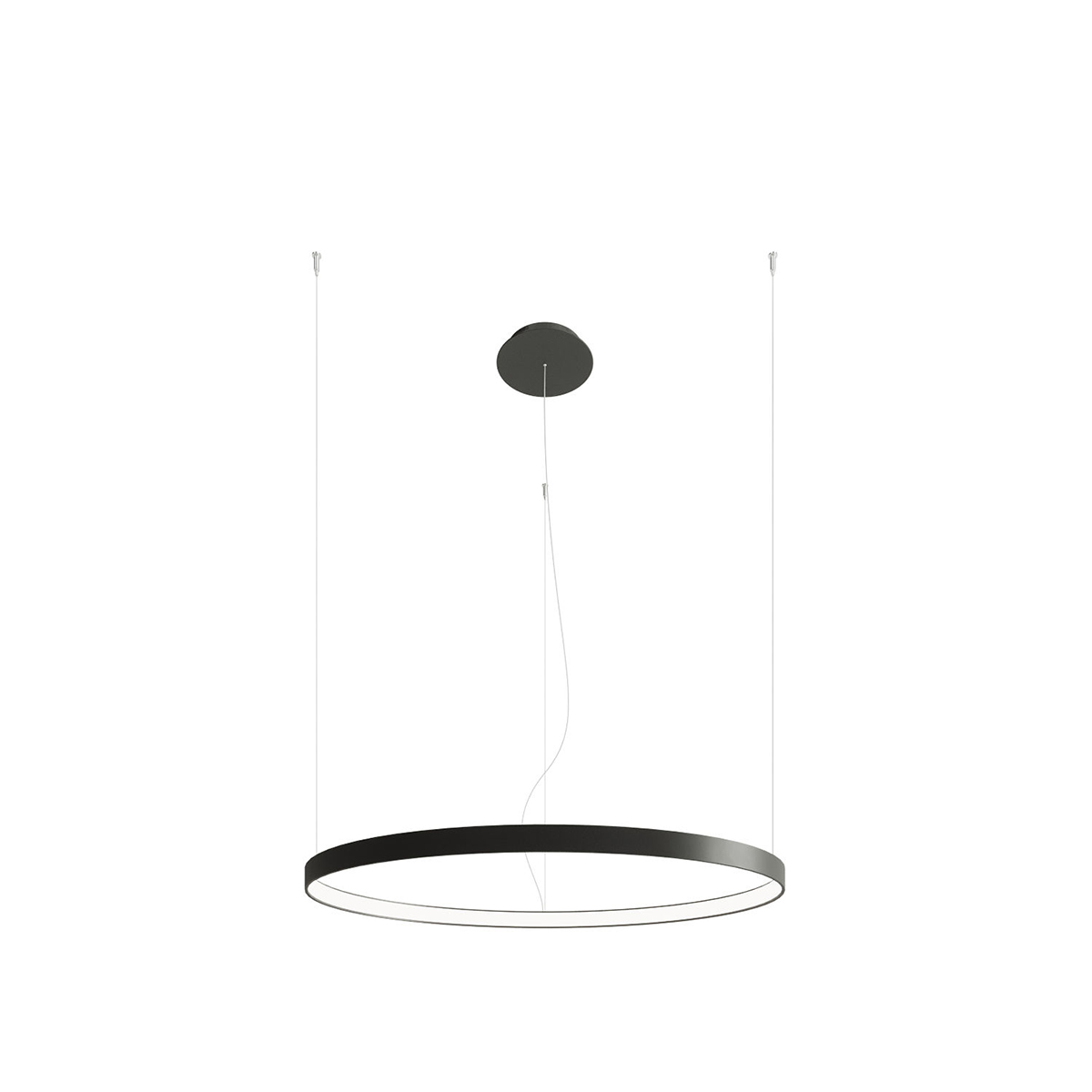 Żyrandol RIO 78 czarny LED 4000K 1xLED