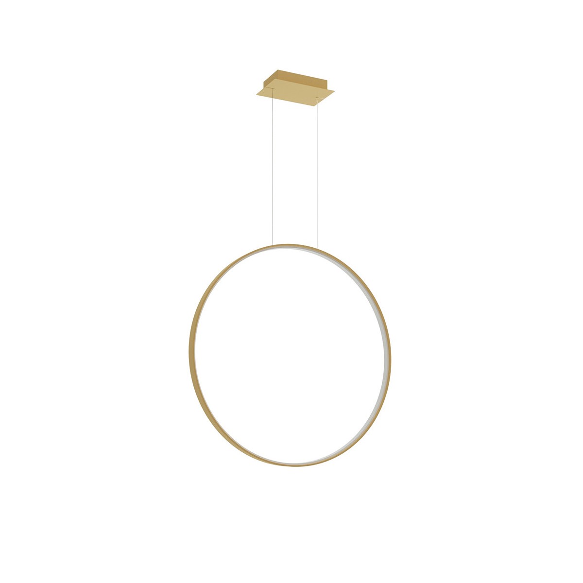 Lampa wisząca RIO 78 złota LED 4000K 1xLED