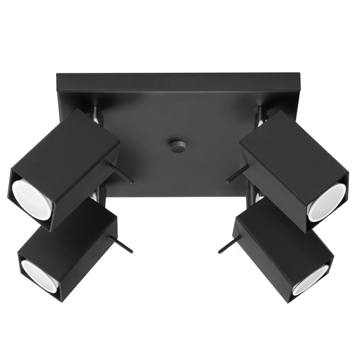 Lampa sufitowa MERIDA 4 czarny 4xGU10