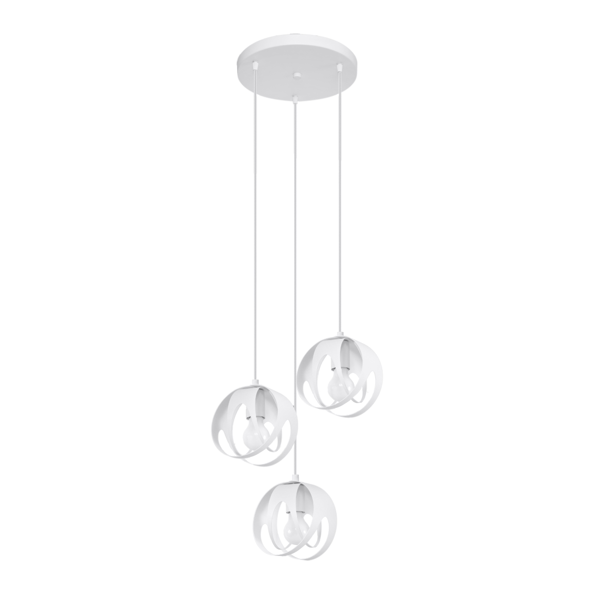 Lampa wisząca TULOS 3P biała 3xE27
