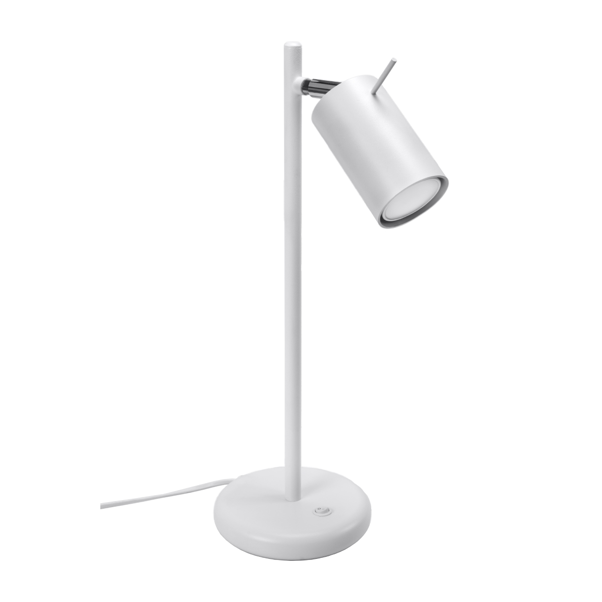 Lampa biurkowa RING biała 1xGU10