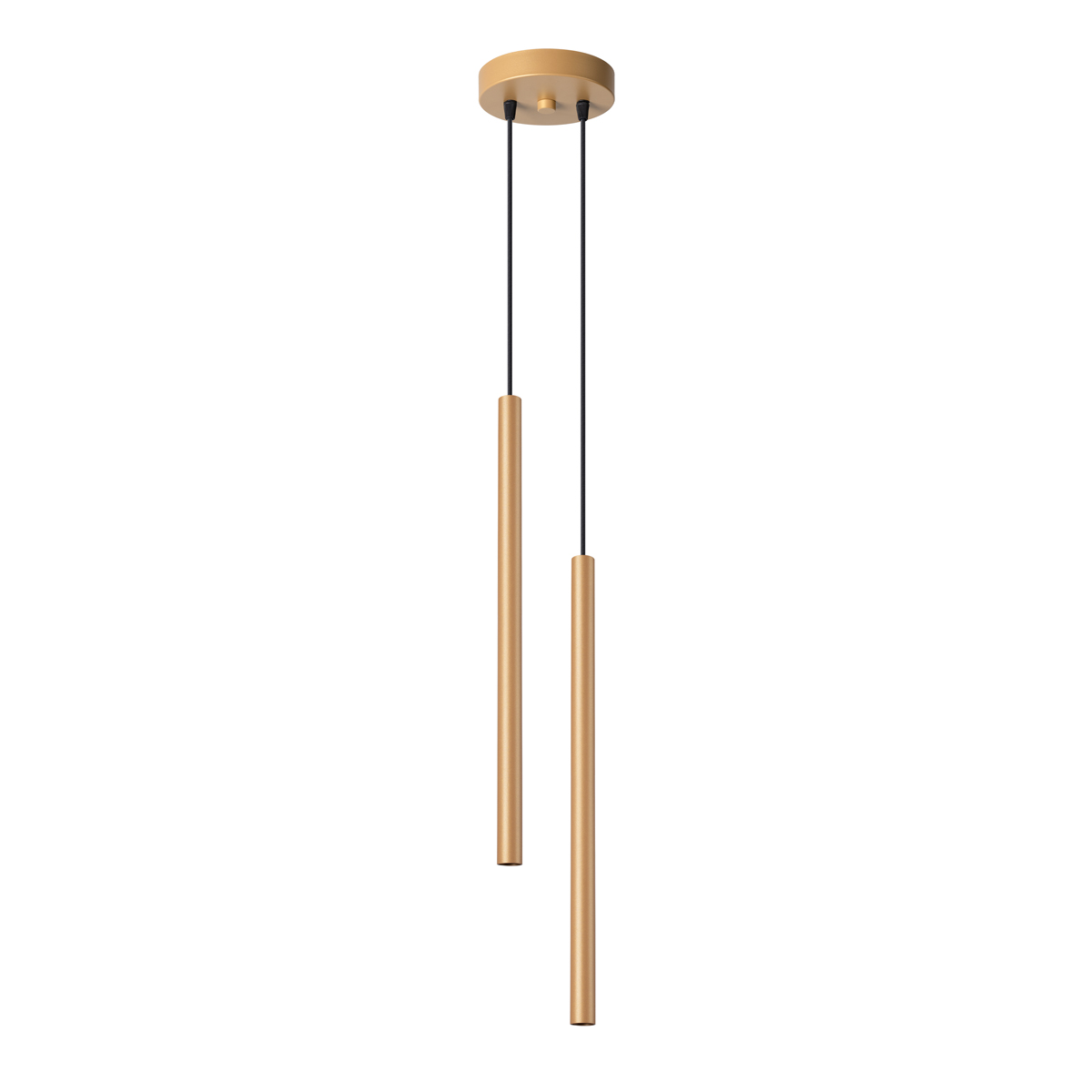 Lampa wisząca PASTELO 2 złota 2xG9