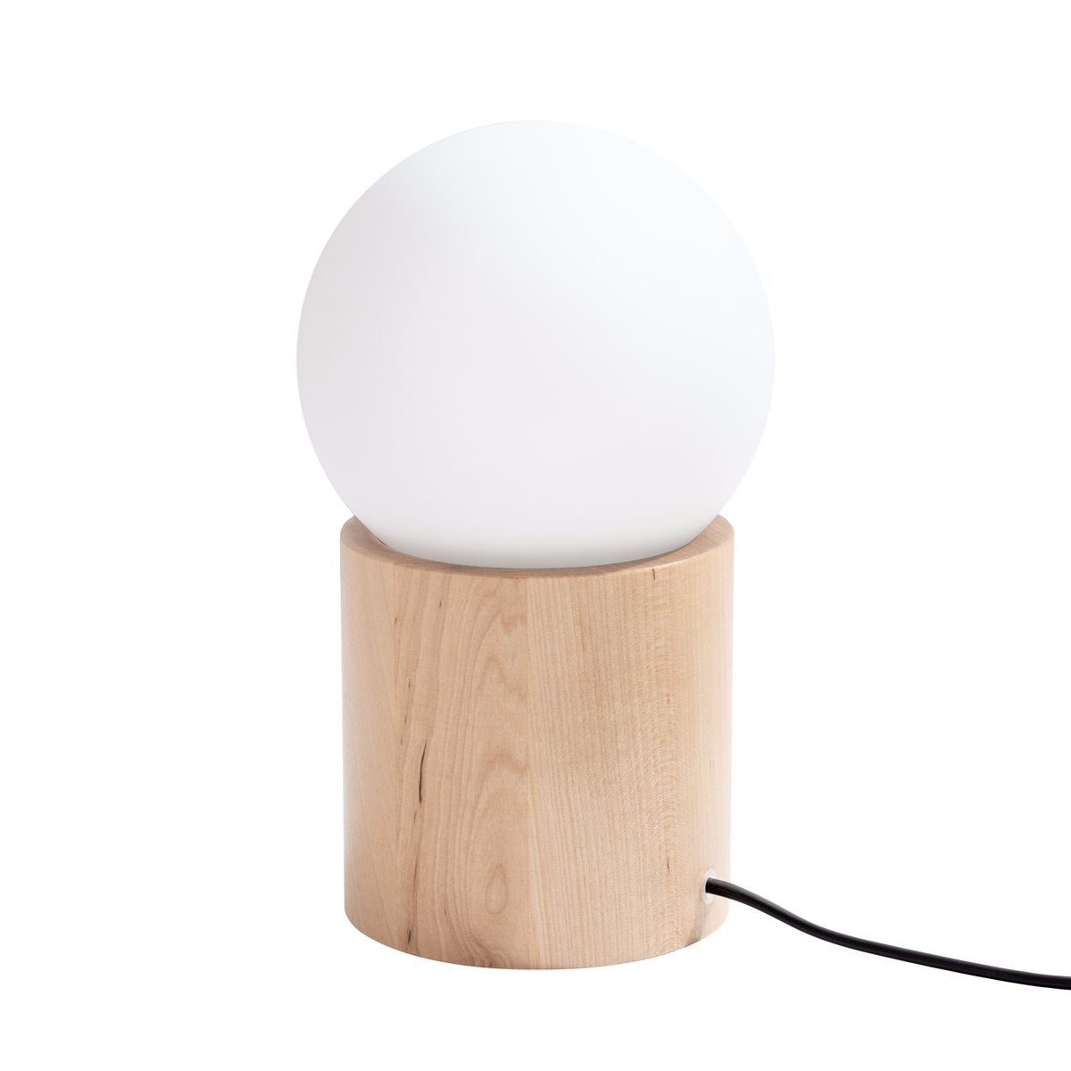 Lampka biurkowa BOOMO drewno 1xG9