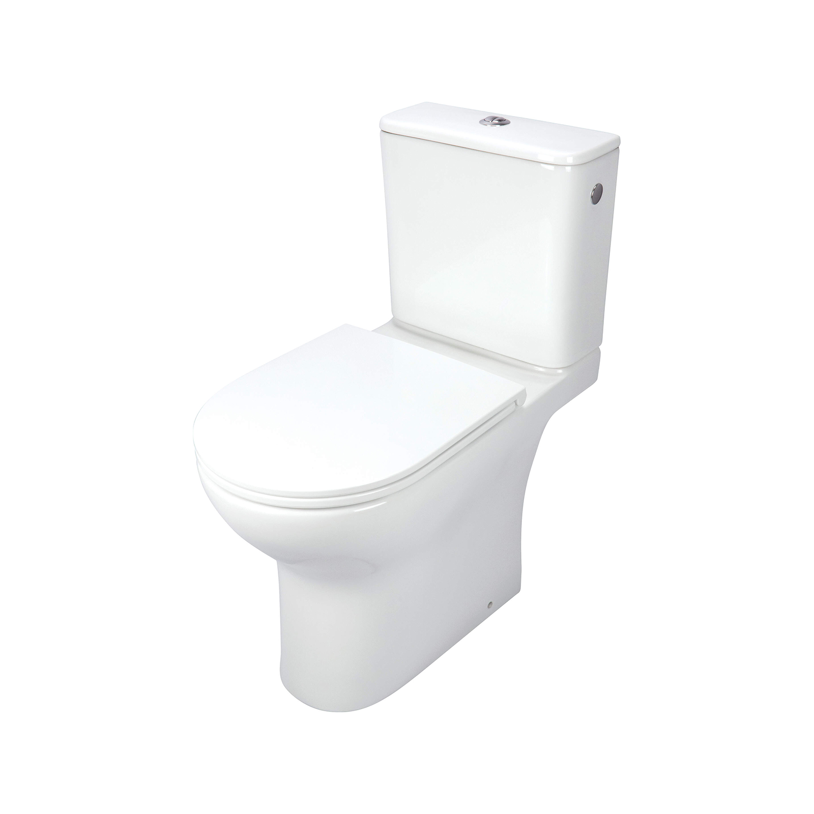 Miska WC kompakt bezkołnierzowa Deante