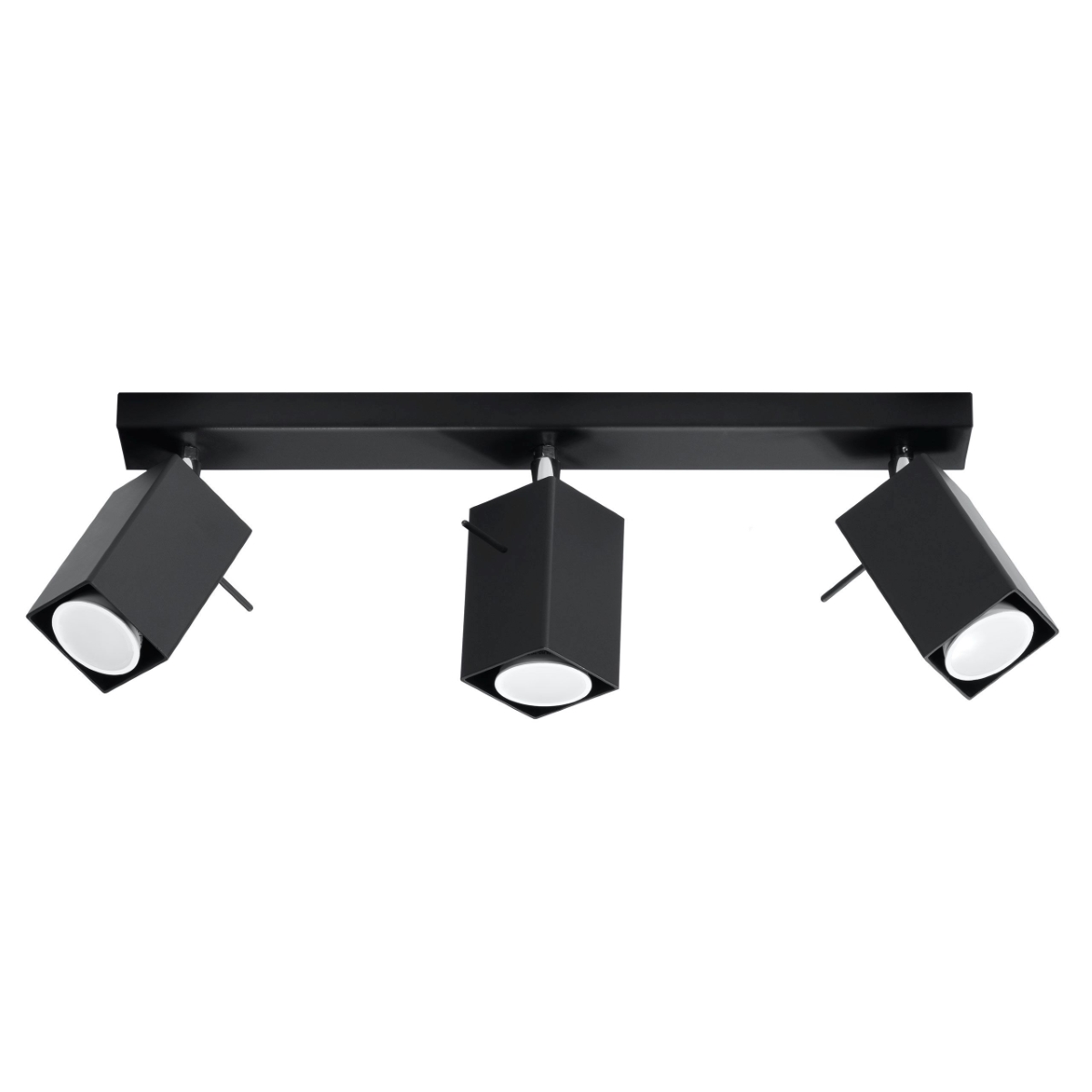 Lampa sufitowa MERIDA 3 czarny 3xGU10