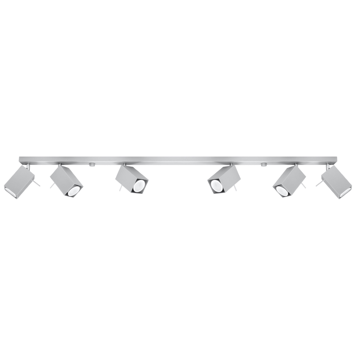 Lampa sufitowa MERIDA 6L szary 6xGU10