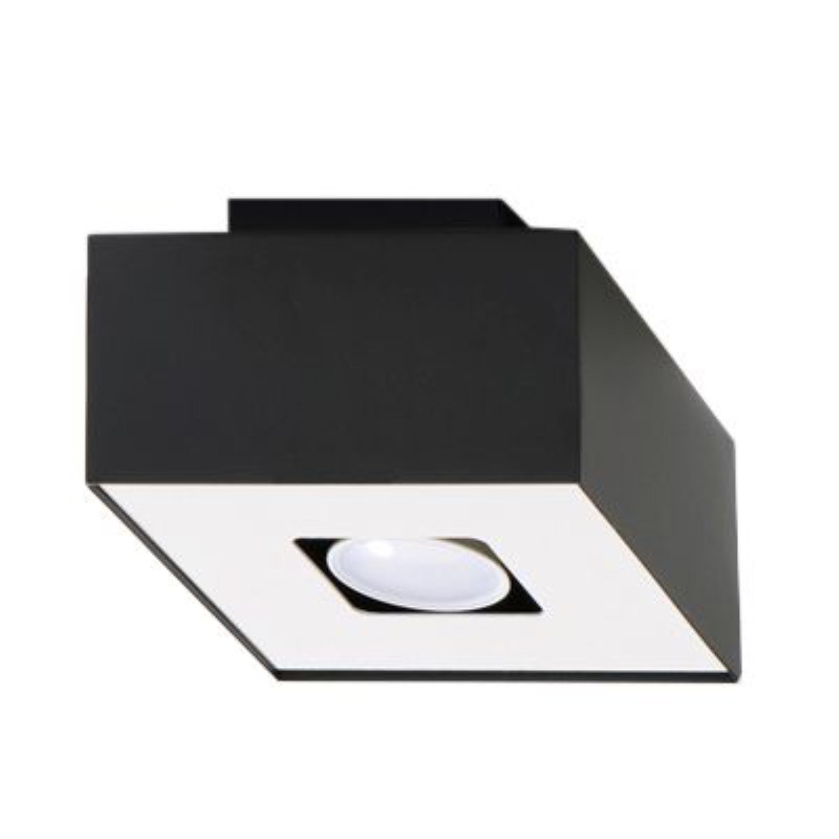 Lampa sufitowa MONO 1 czarny 1xGU10