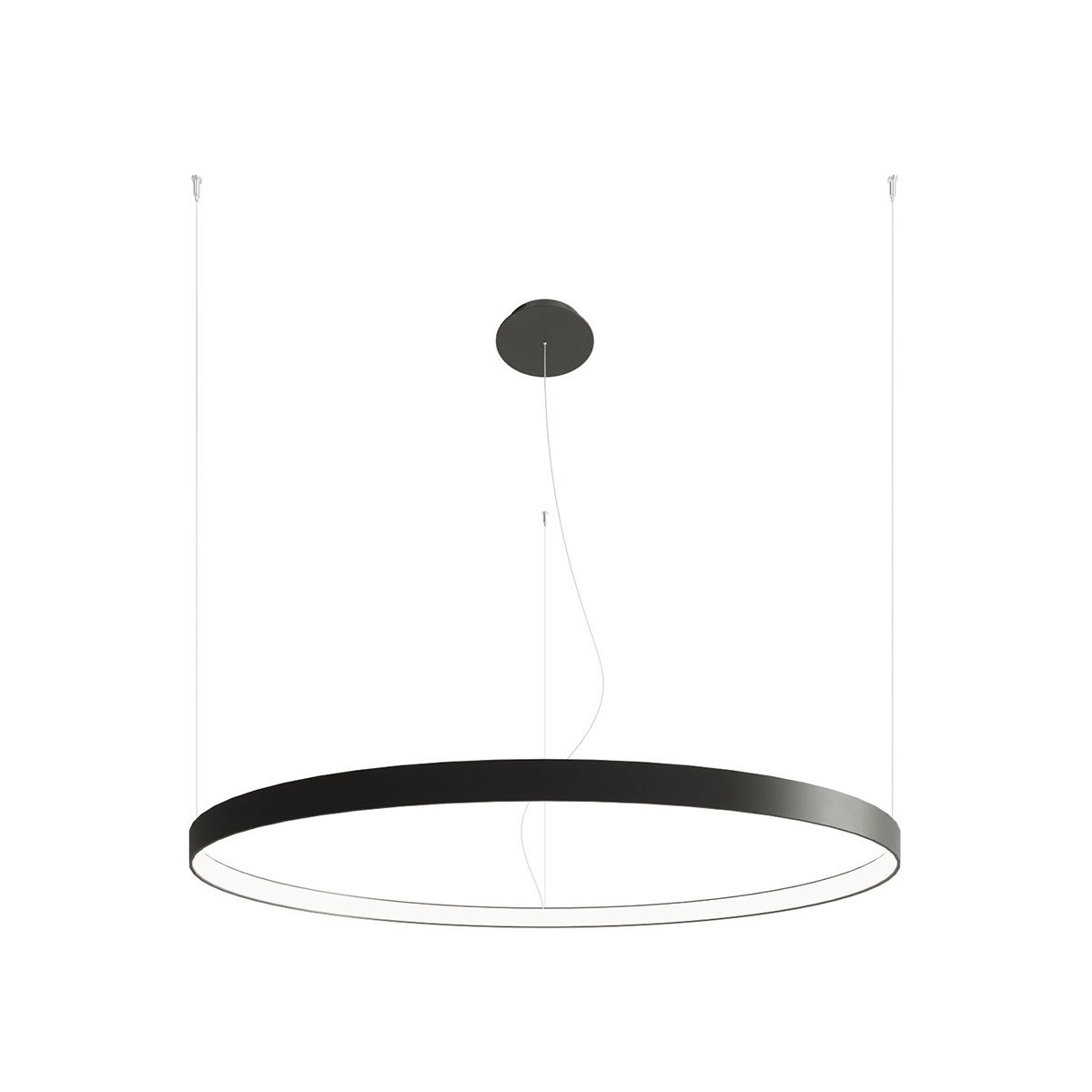 Żyrandol RIO 110 czarny LED 4000K 1xLED