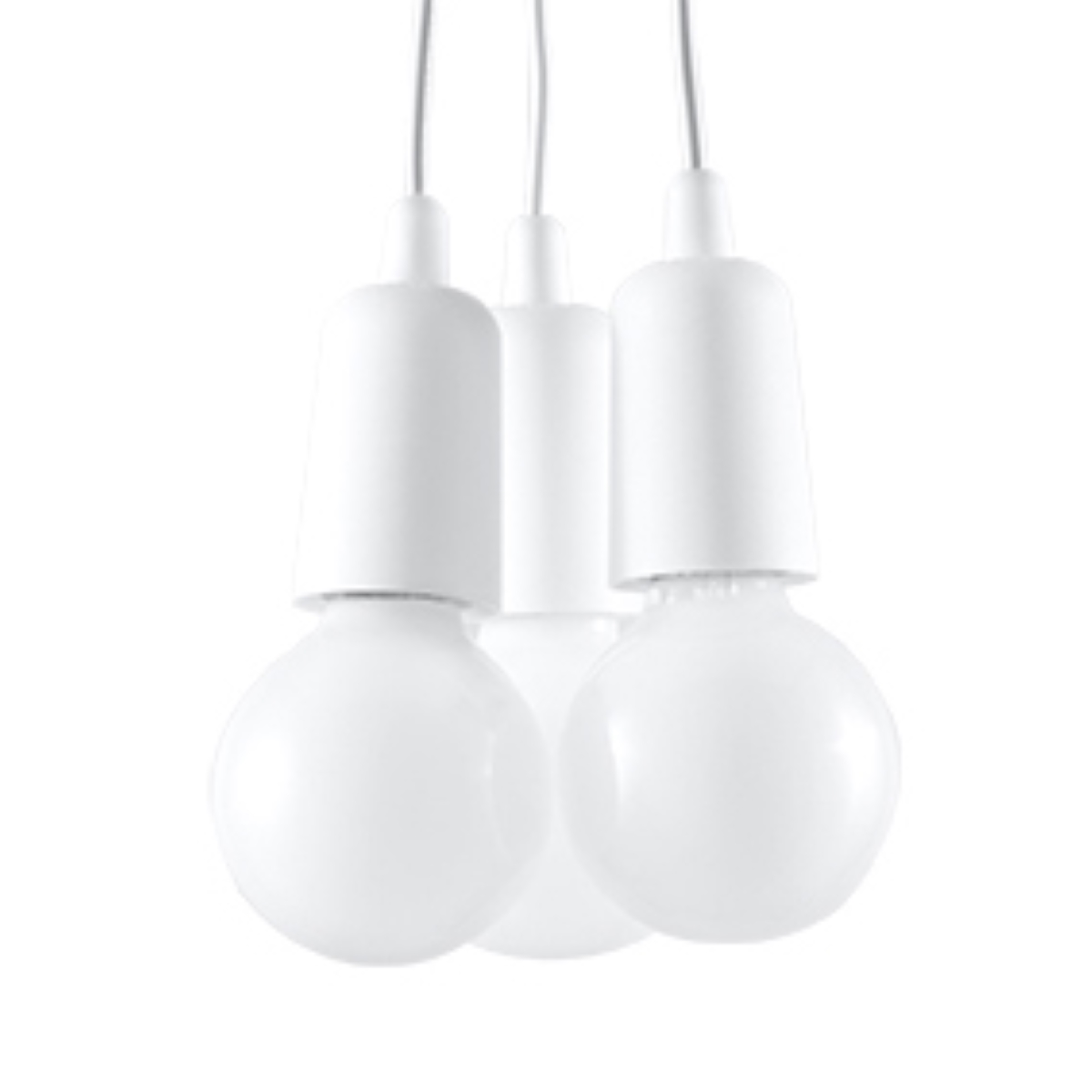 Lampa wisząca DIEGO 3 biała 3xE27
