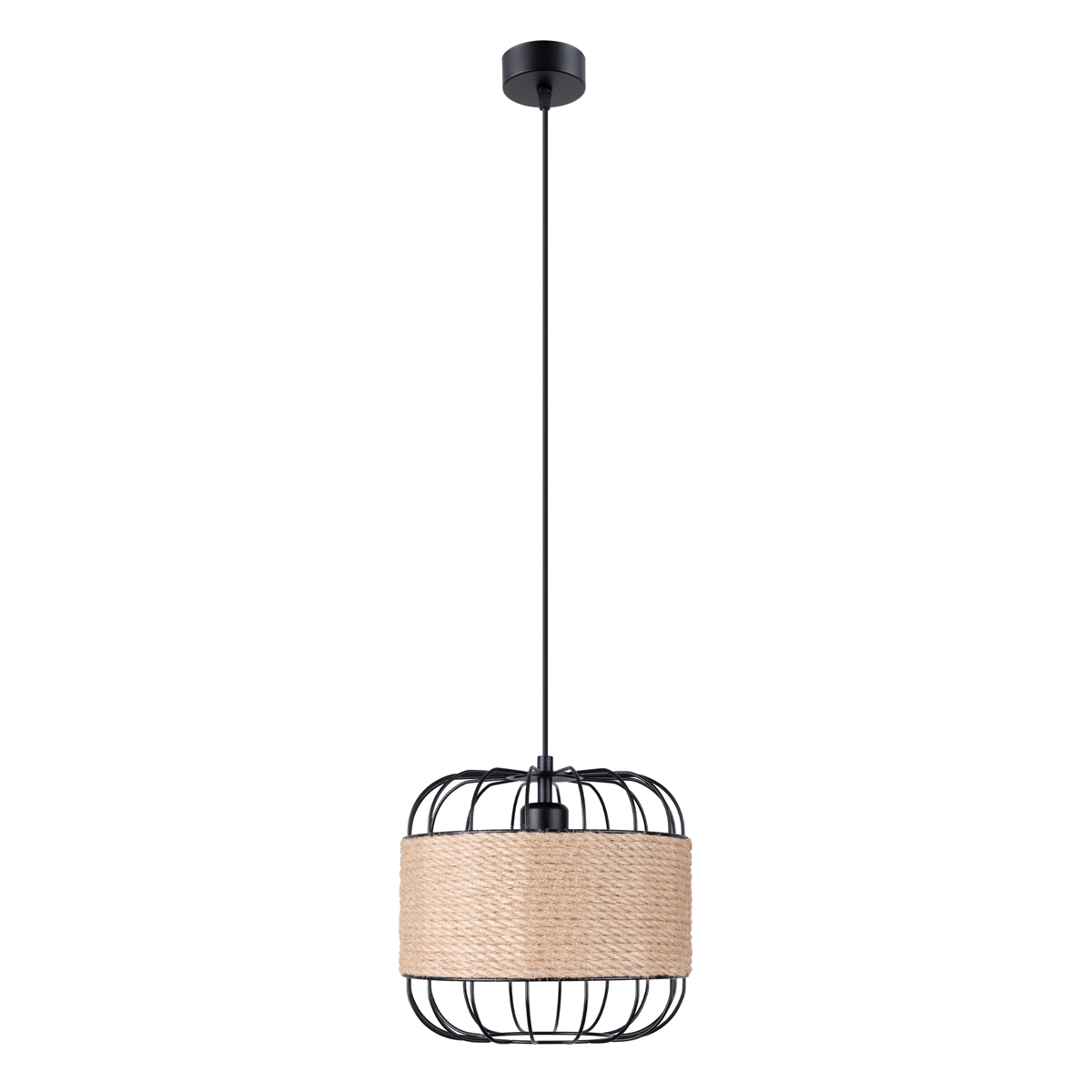 Lampa wisząca FOST czarny 1xE27