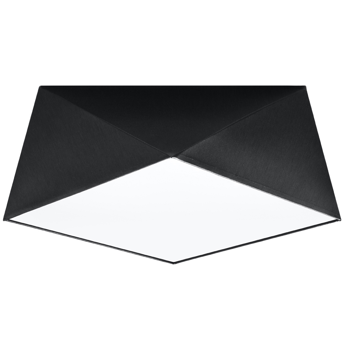 Lampa sufitowa HEXA 35 czarny 2xE27