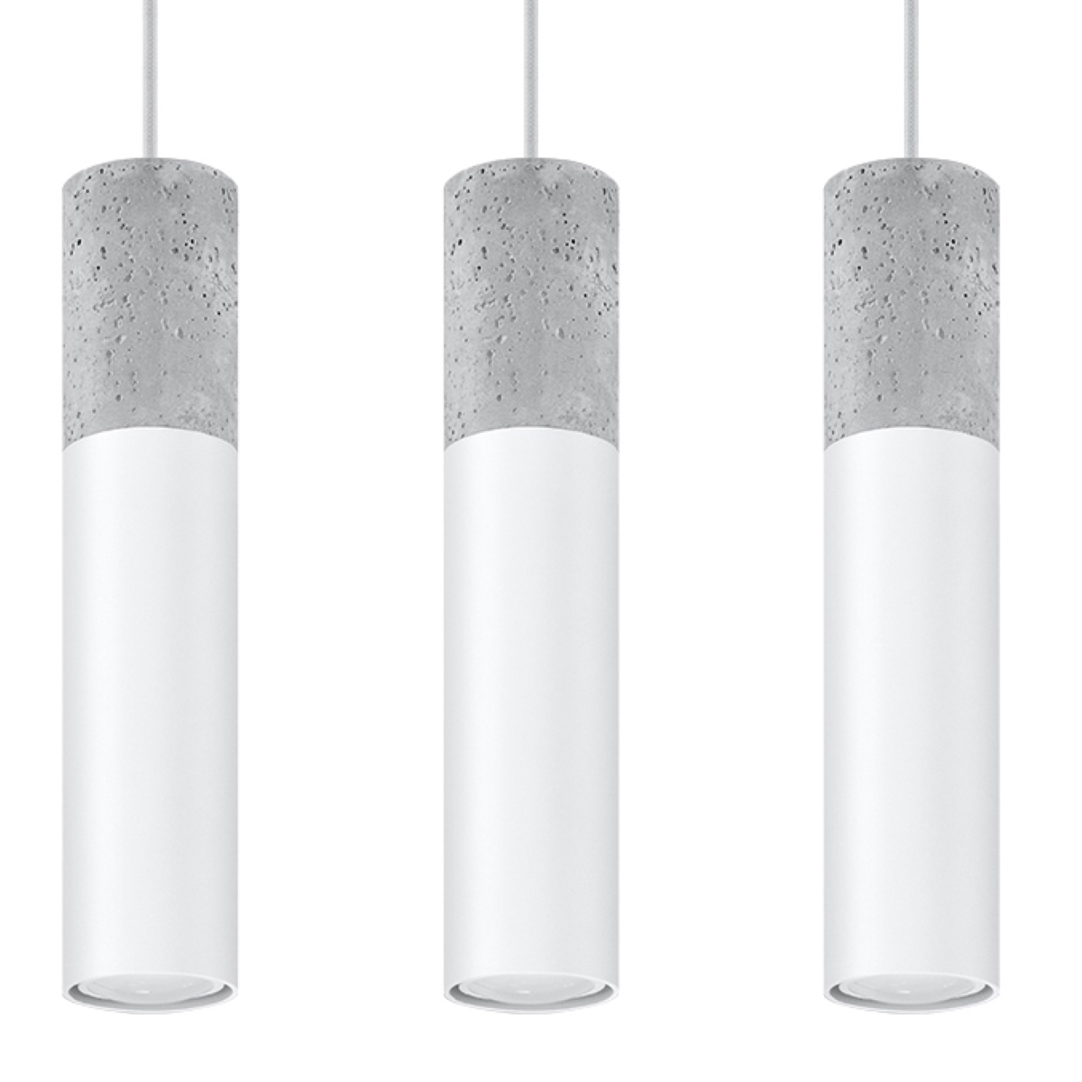 Lampa wisząca BORGIO 3L biały 3xGU10