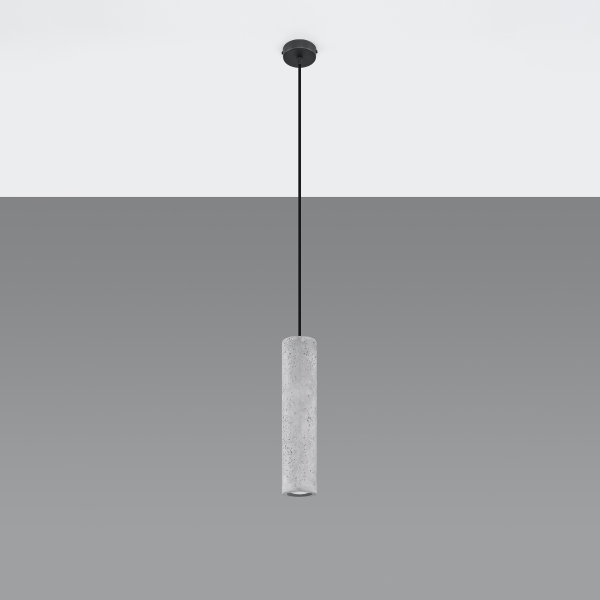 Lampa wisząca LUVO 1 beton 1xGU10