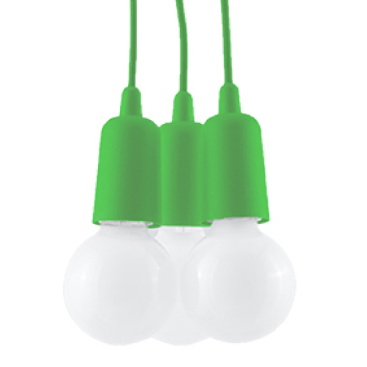 Lampa wisząca DIEGO 3 zielony 3xE27