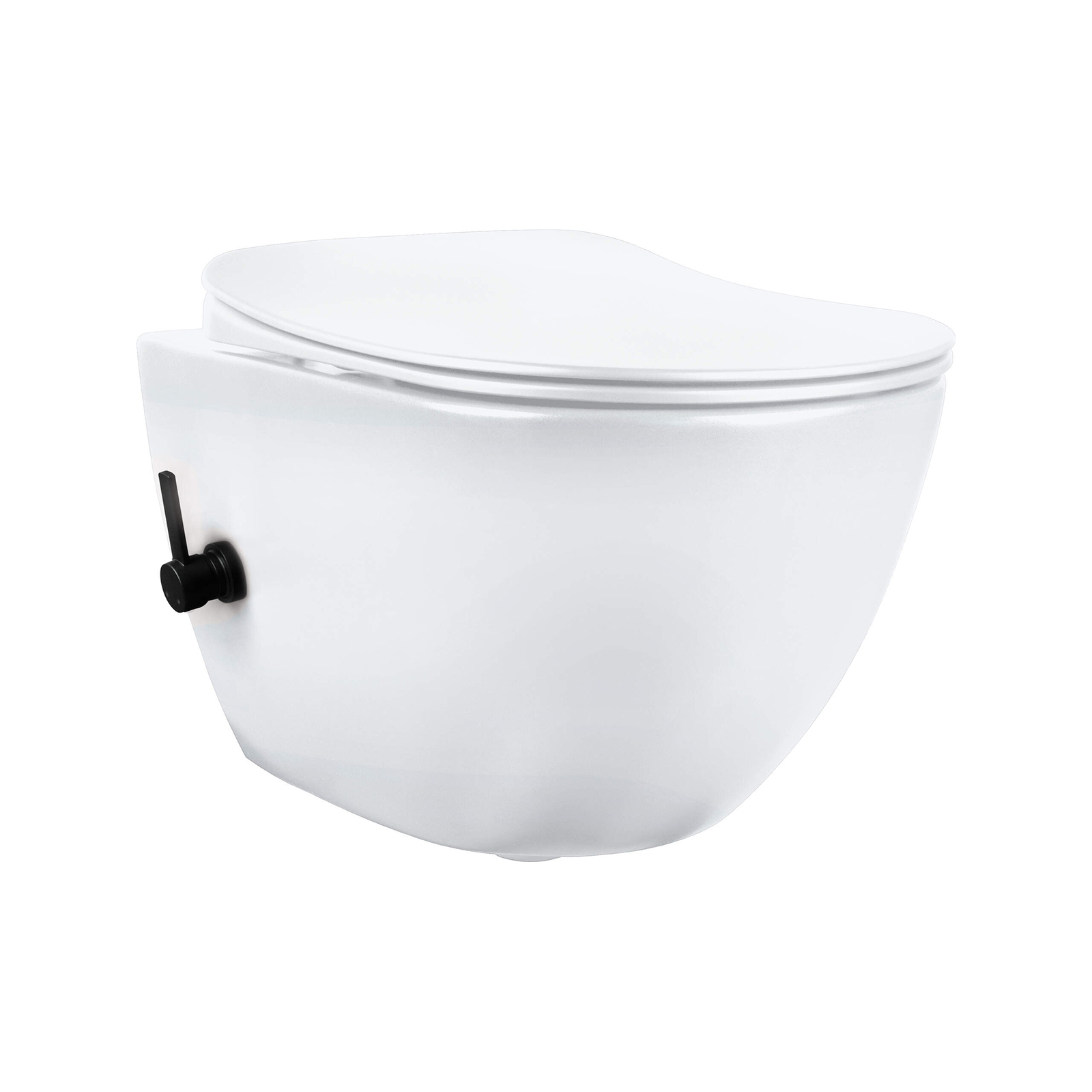 Miska WC z funkcją bidetu - z baterią mieszaczową Deante