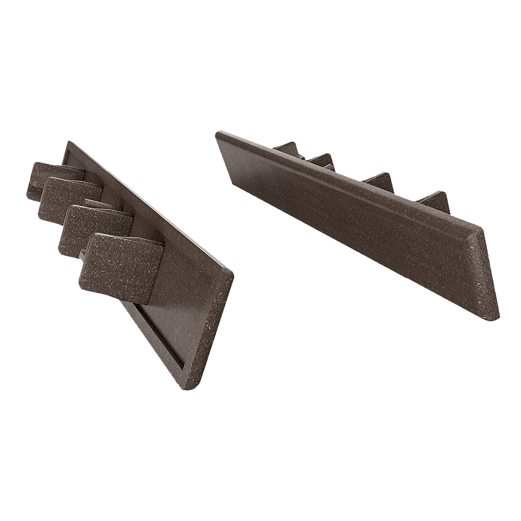 Zaślepka deski WPC Orzech (12 pcs.)