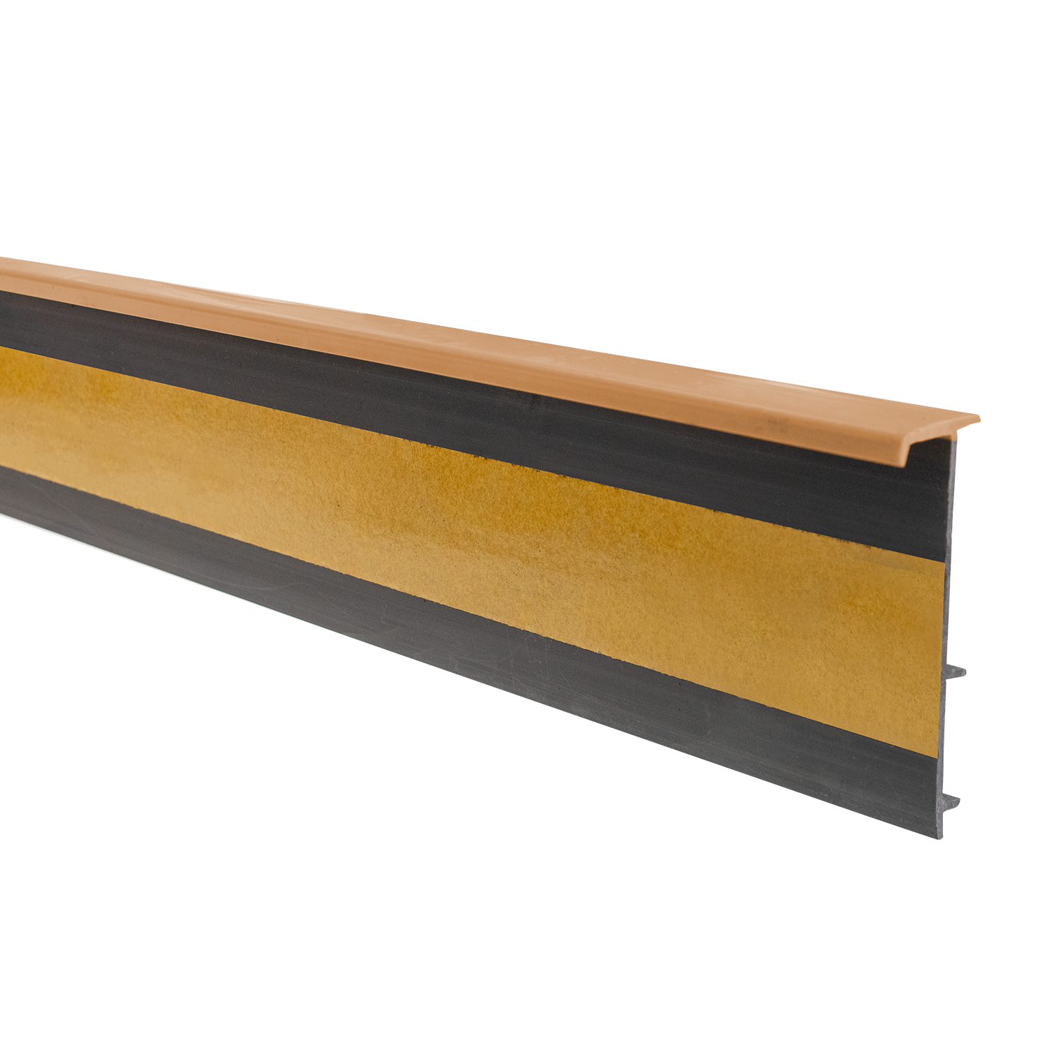 Listwa przyścienna ożebrowana 2,5m/50mm buk
