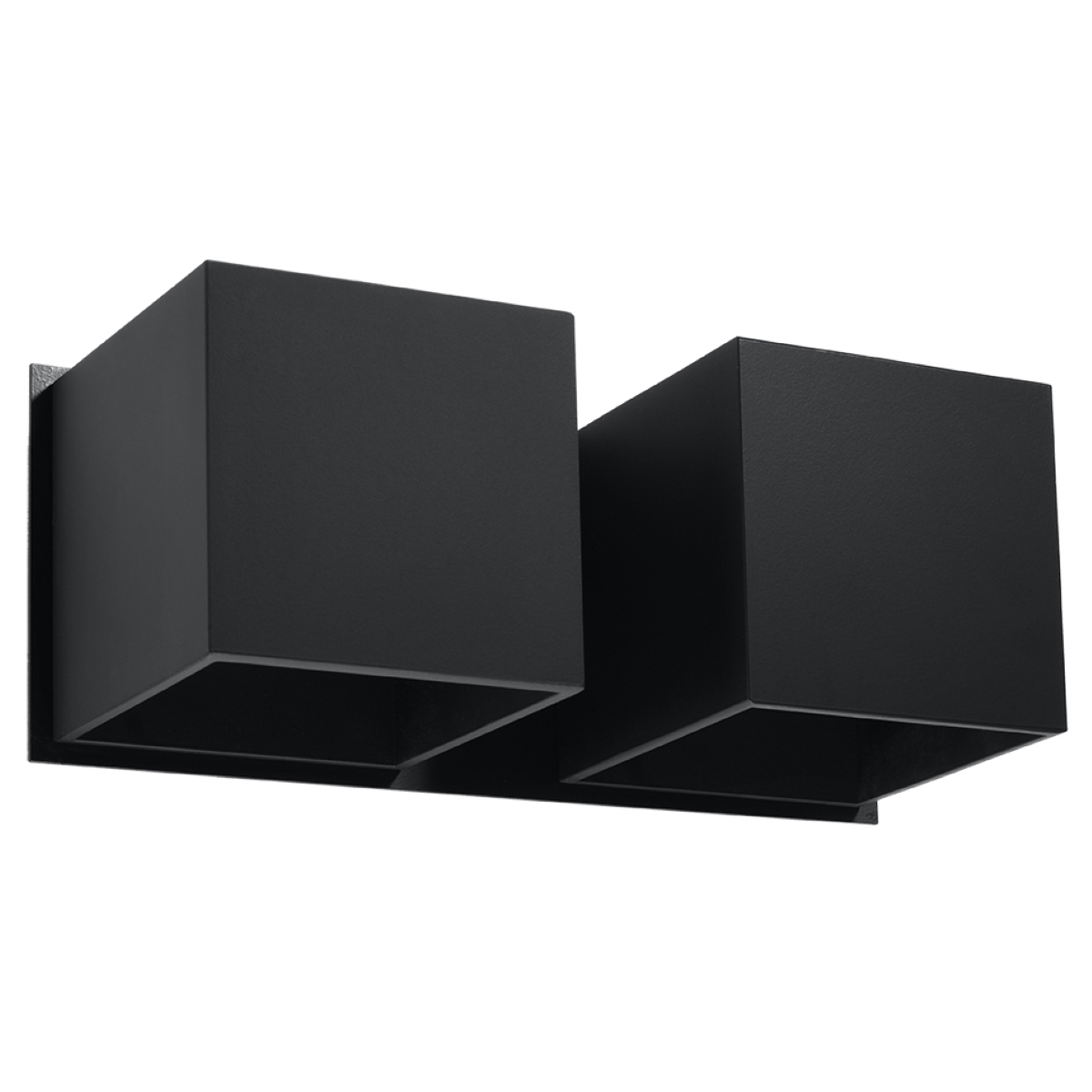 Kinkiet QUAD 2 czarny 2xG9