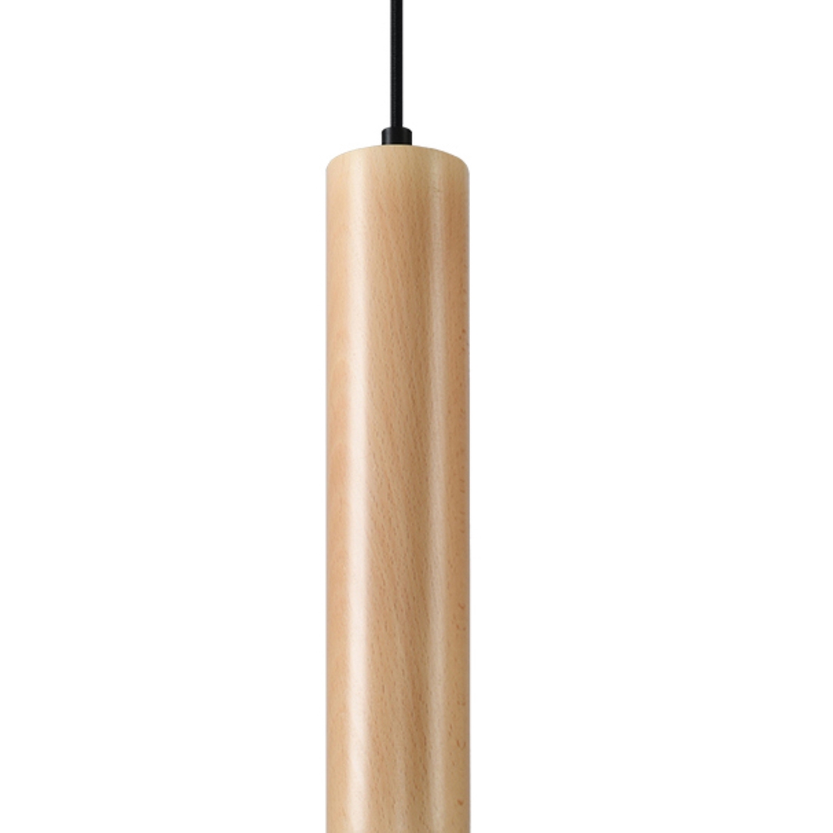 Lampa wisząca LINO 1 drewno 1xGU10
