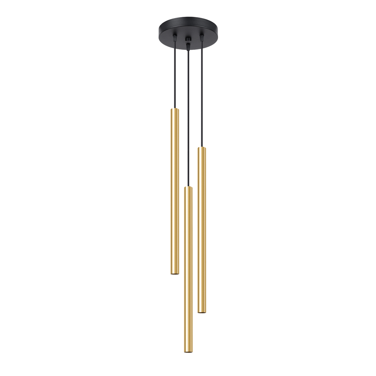 Lampa Wisząca PASTELO 3P złoty połysk 3xG9