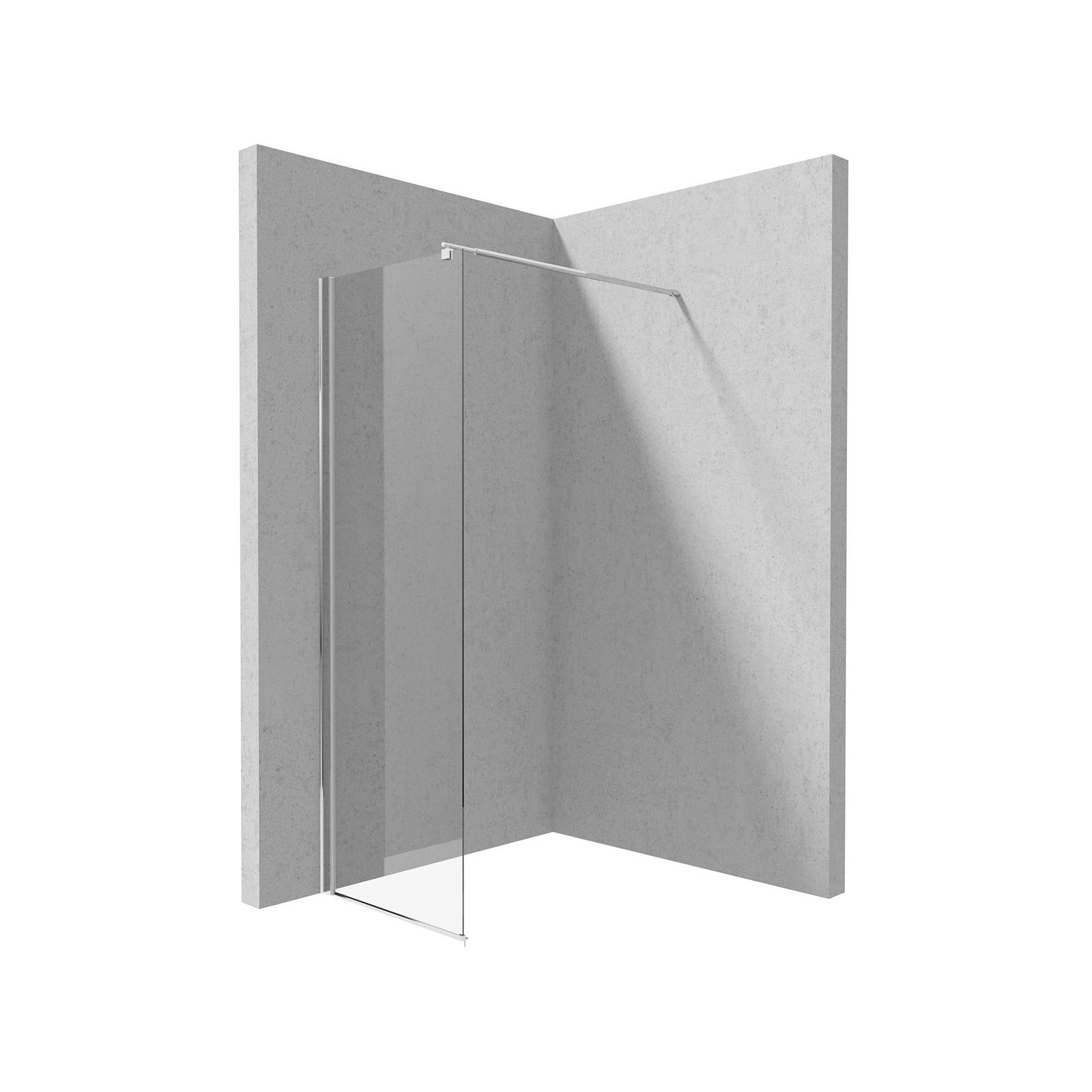 Ścianka prysznicowa / walk-in systemu Kerria Plus - 50 cm Deante