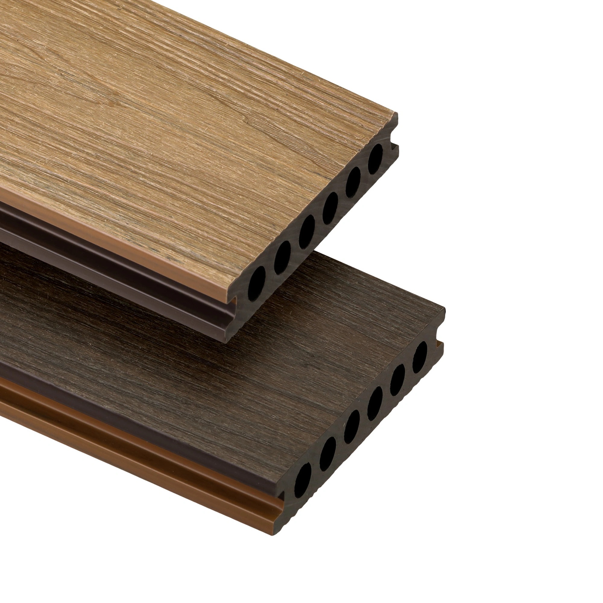 Próbka - Deska tarasowa WPC BERGDECK W138 Teak/Orzech