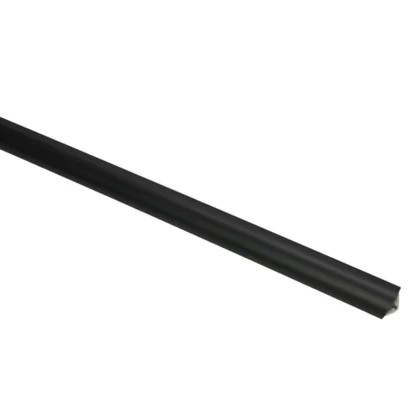 Listwa przyblatowa PCV wewn.14mm dł.3m Czarny mat