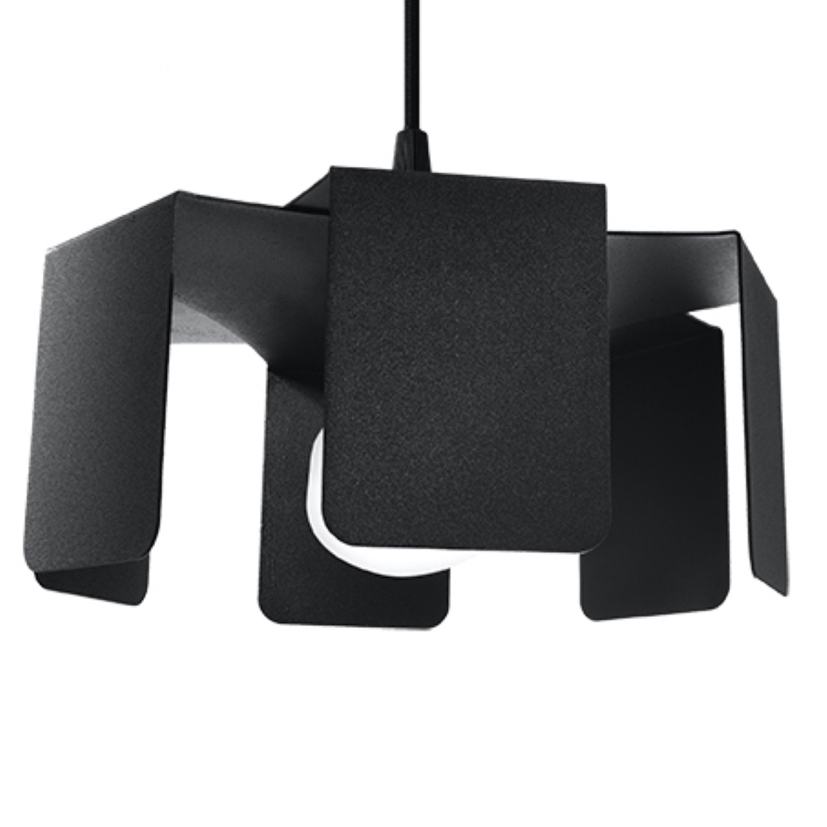 Lampa wisząca TULIP czarny 1xE27