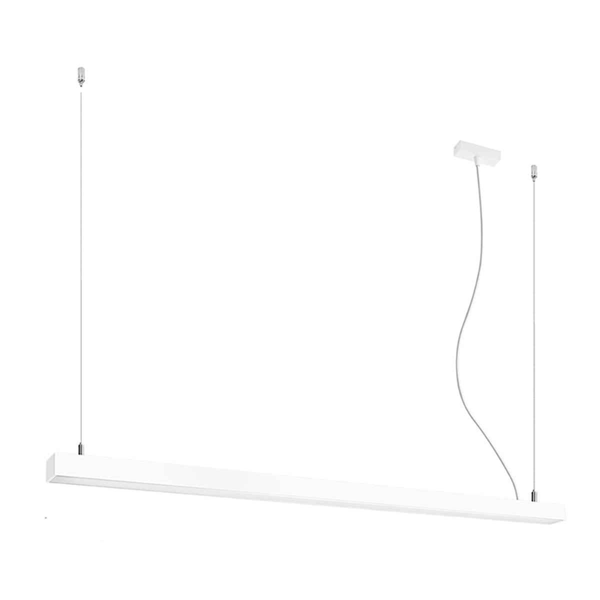 Lampa wisząca PINNE 150 biała 3000K 1xLED