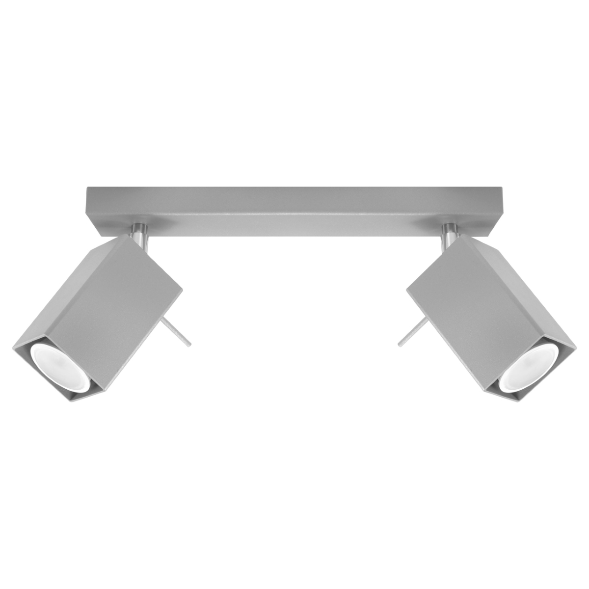 Lampa sufitowa MERIDA 2 szary 2xGU10