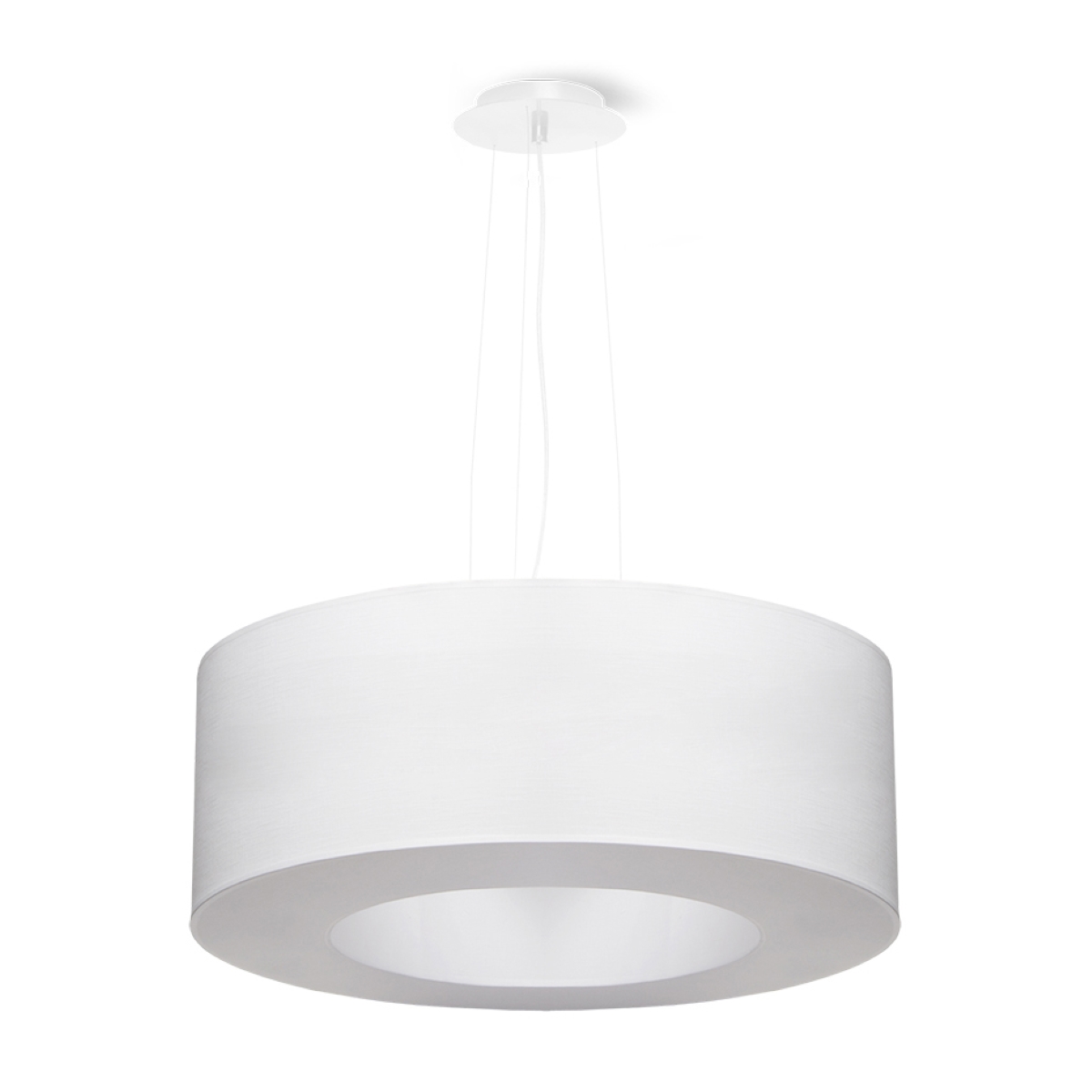 Żyrandol SATURNO 50 biały 5xE27