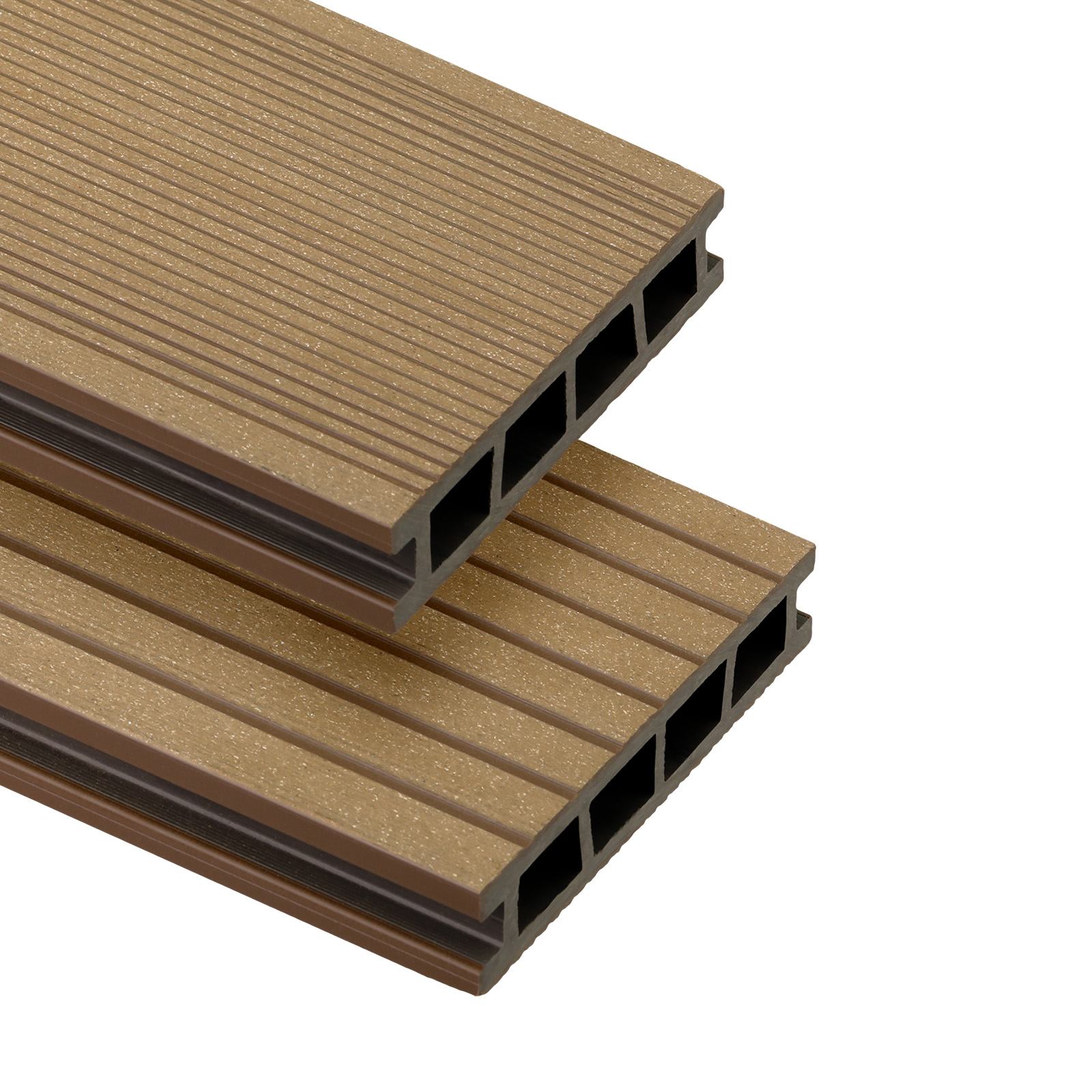 Próbka - Deska tarasowa szczotkowana WPC Wild Teak B150