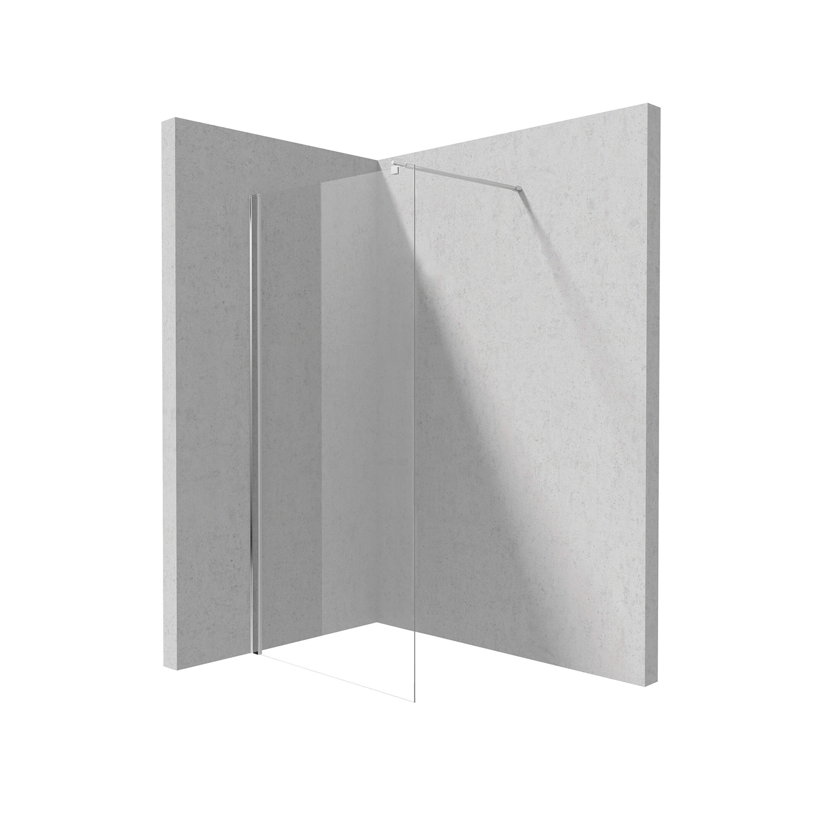 Ścianka prysznicowa / walk-in systemu Kerria Plus 100 cm Deante