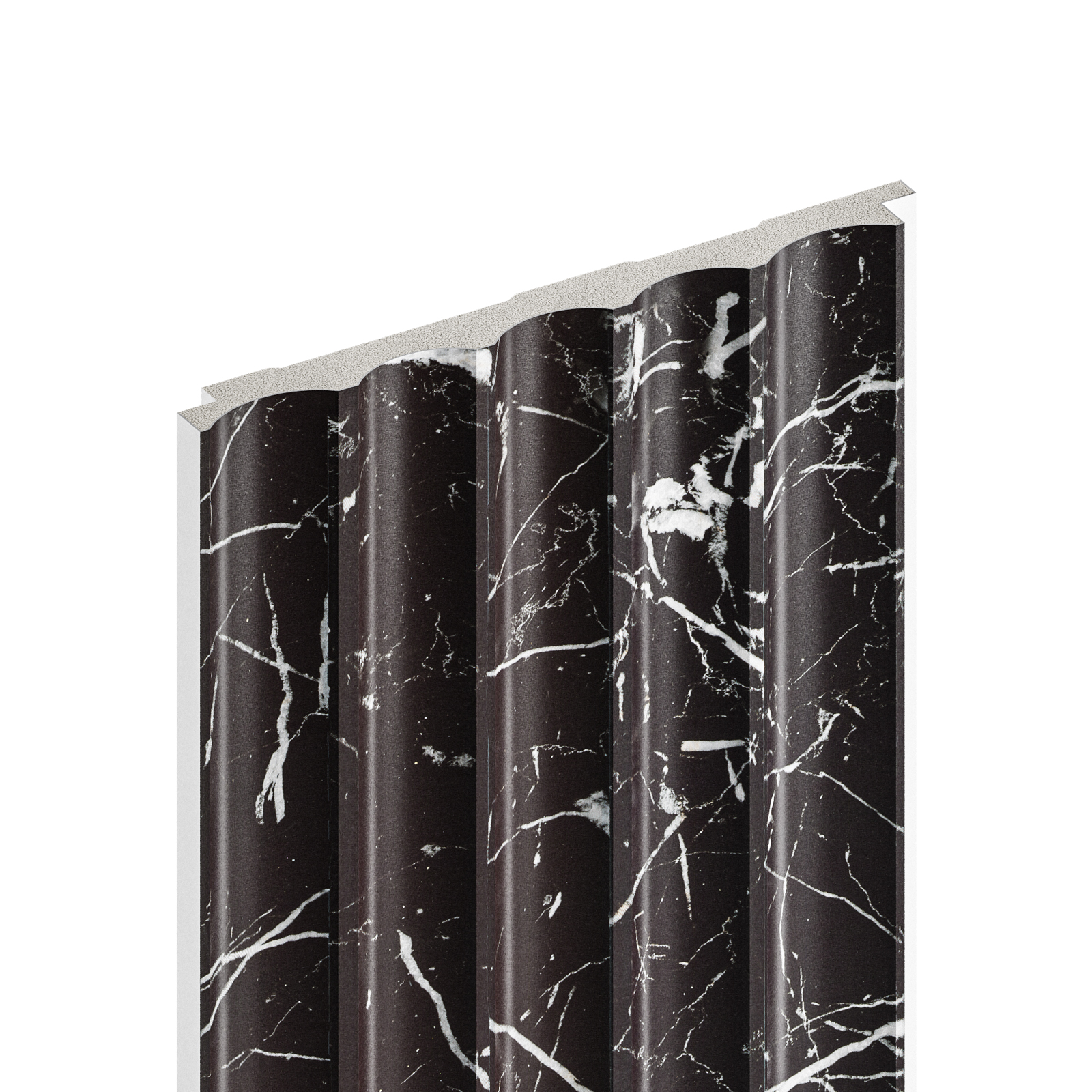 Lamela dekoracyjna Yutra Marble Czarny