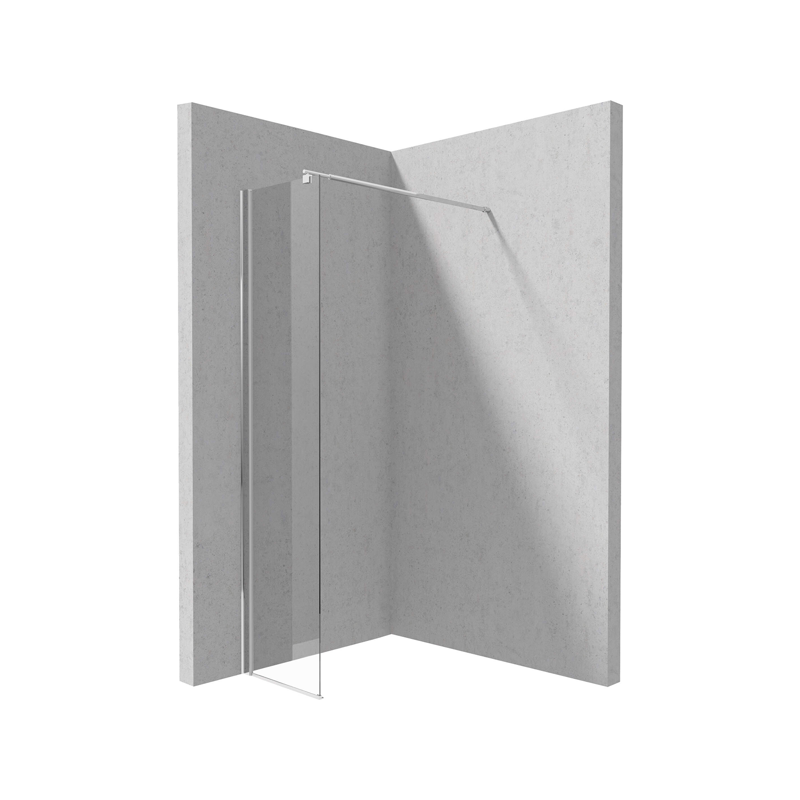 Ścianka prysznicowa / walk-in systemu Kerria Plus - 30 cm Deante
