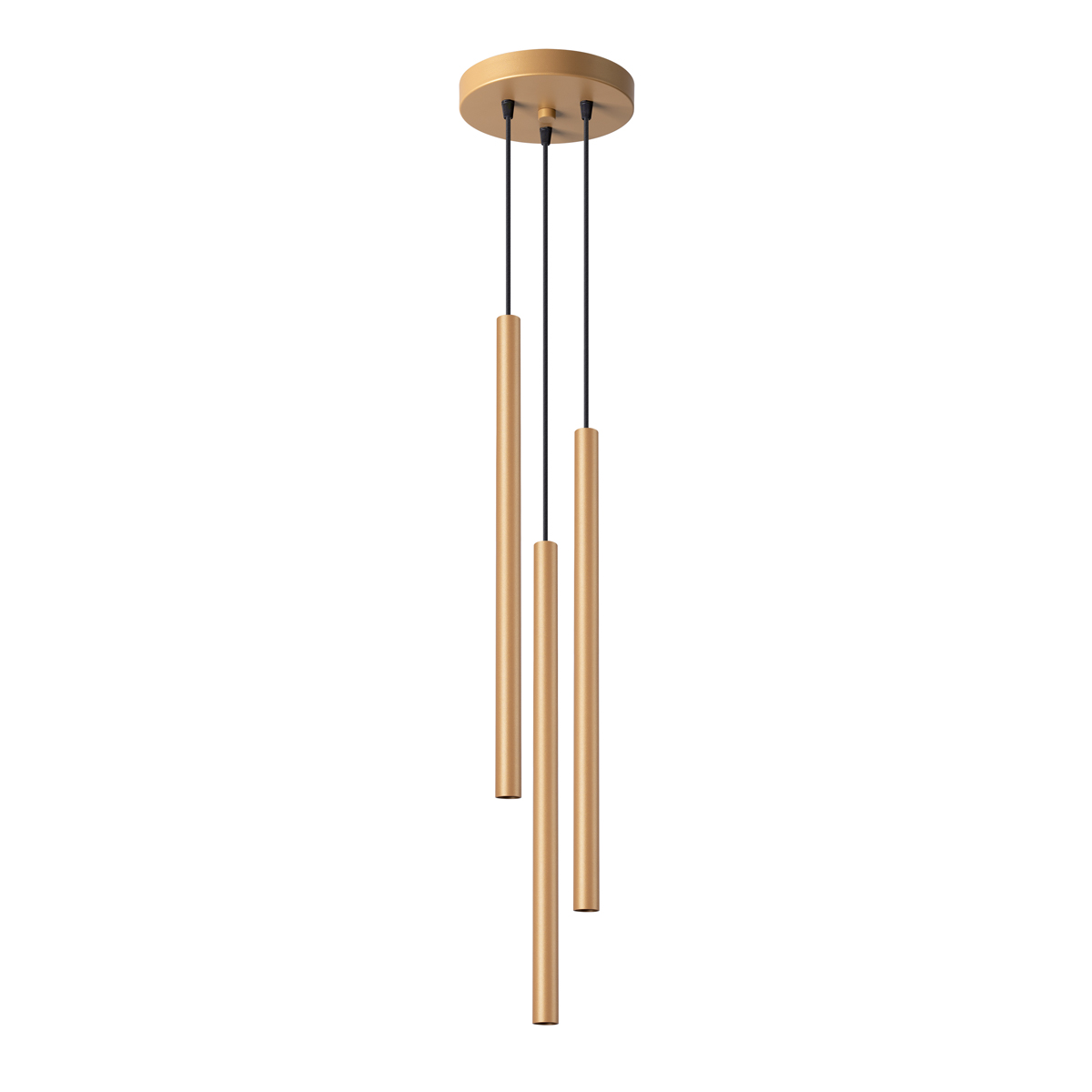 Lampa wisząca PASTELO 3P złota 3xG9