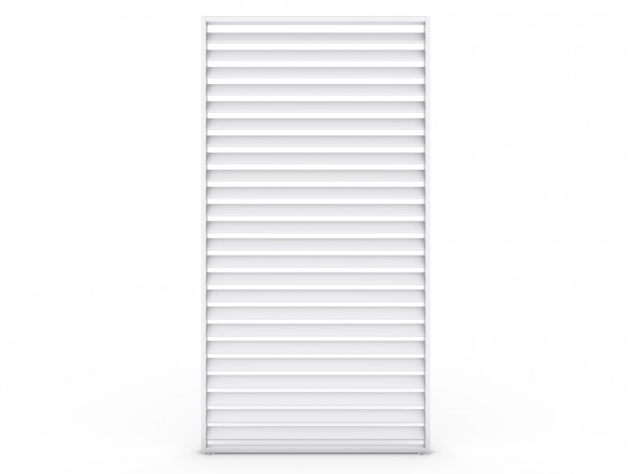 Panel żaluzjowy (N) LUXE 90x218cm do 3m biały