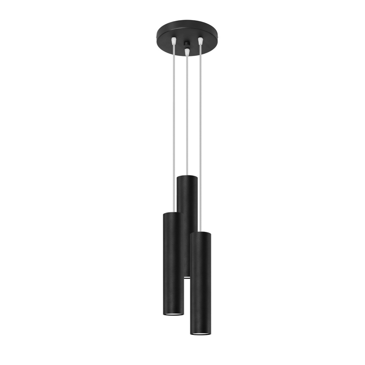 Lampa wisząca LAGOS 3P czarny 3xGU10