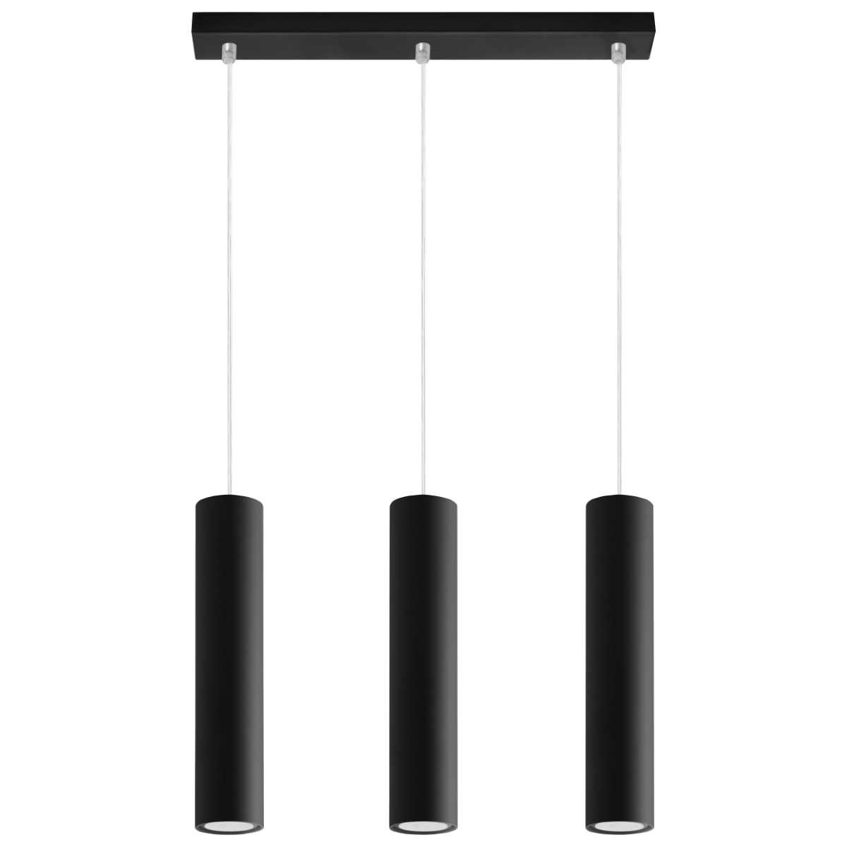 Lampa wisząca LAGOS 3L czarny 3xGU10