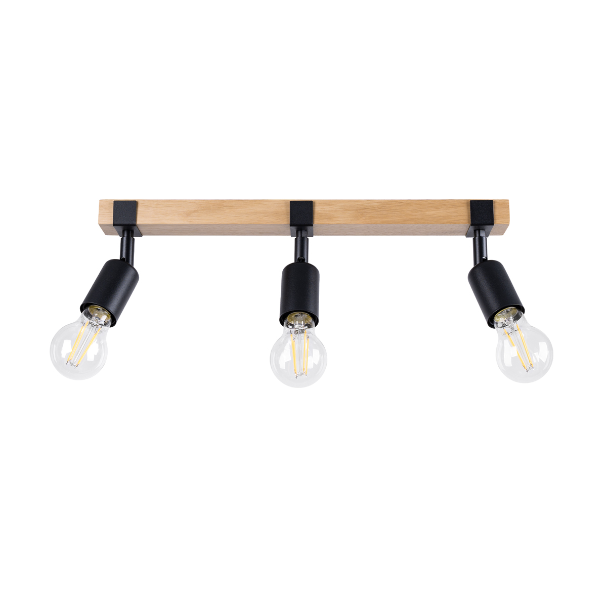 Lampa sufitowa ZUCA 3 czarny 3xE27