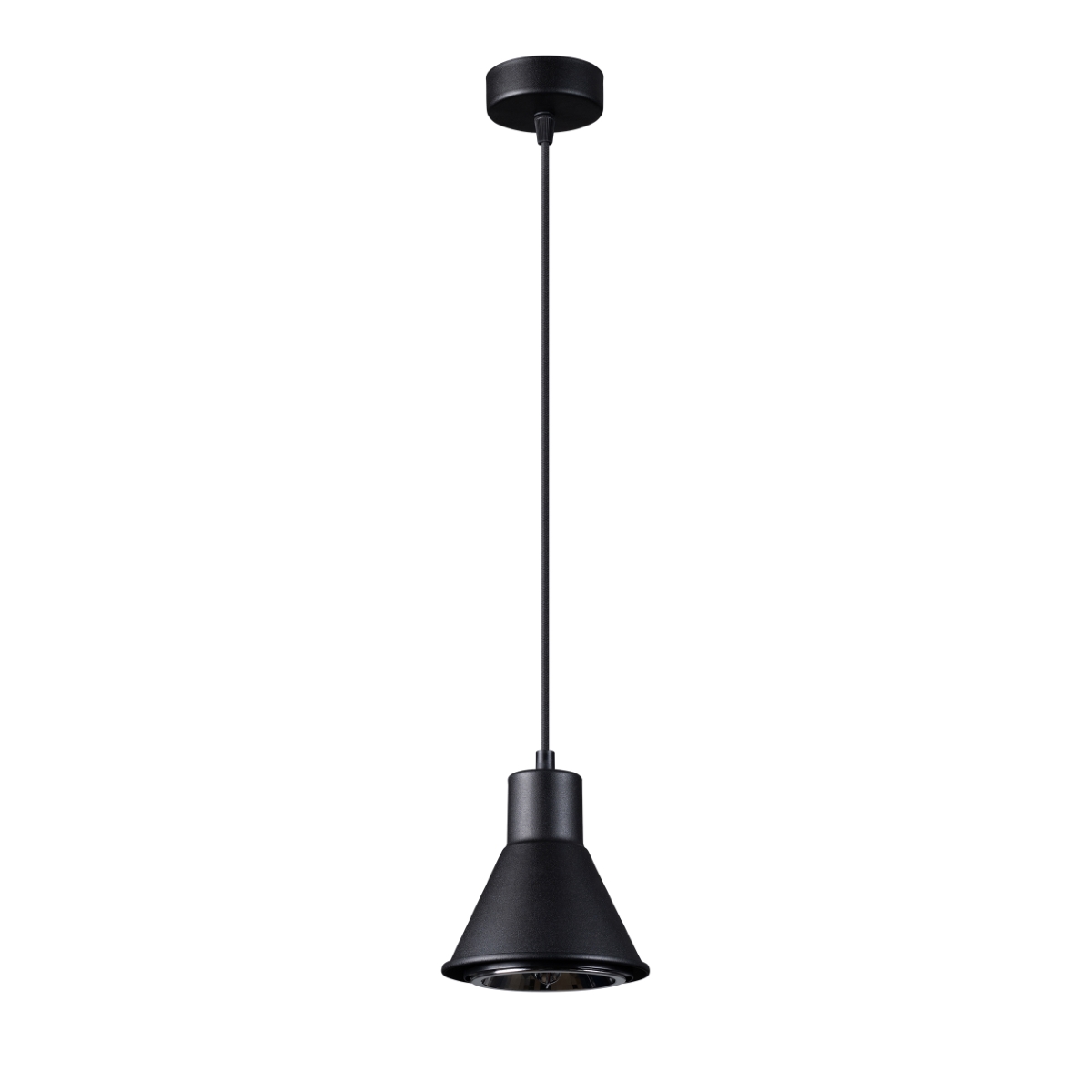 Lampa wisząca TAZILA 1 czarna [ES111] 1xES111