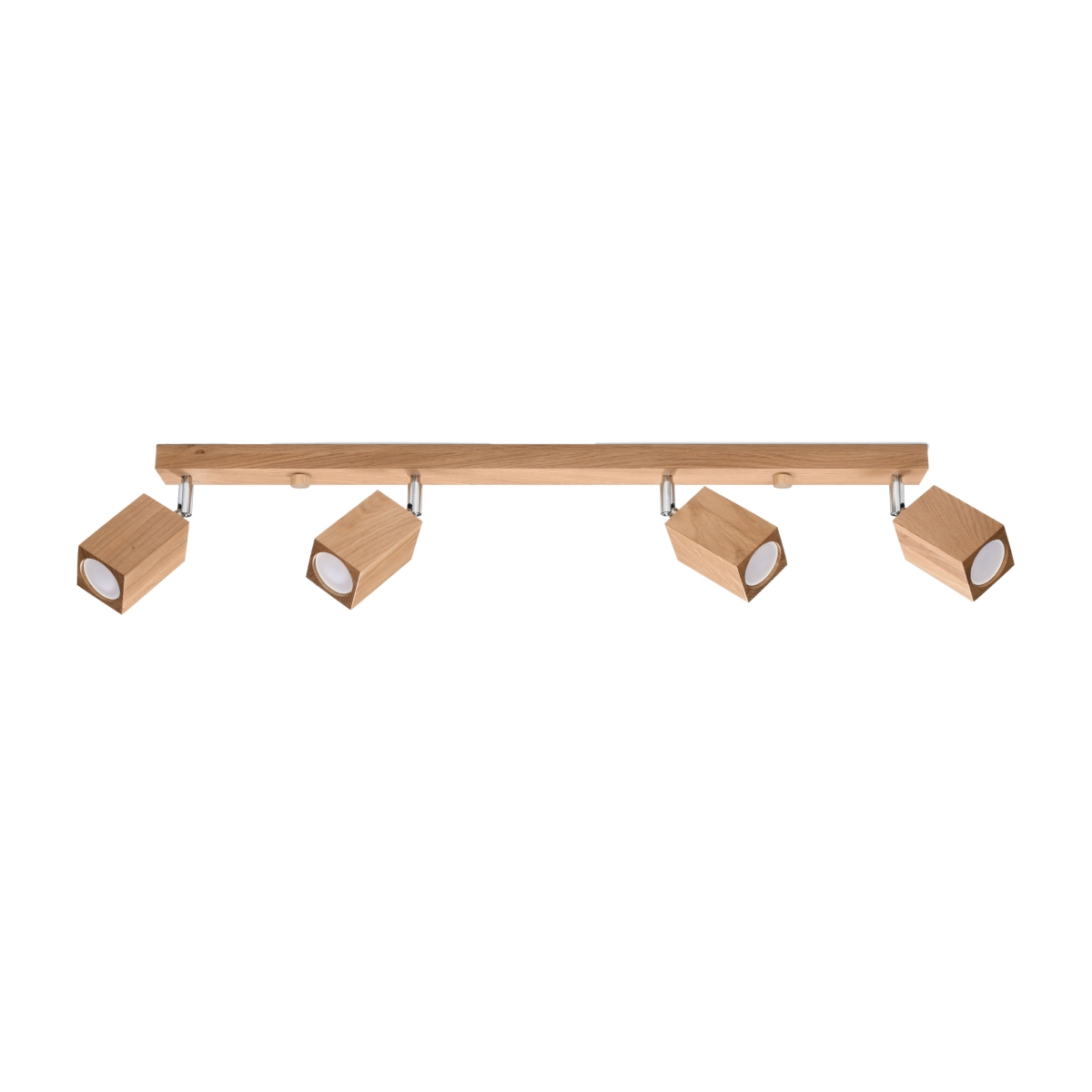Lampa sufitowa KEKE 4 dąb 4xGU10